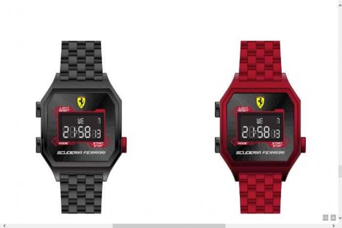 FERRARI, COLECCIÃ“N DE RELOJES DIGITALES