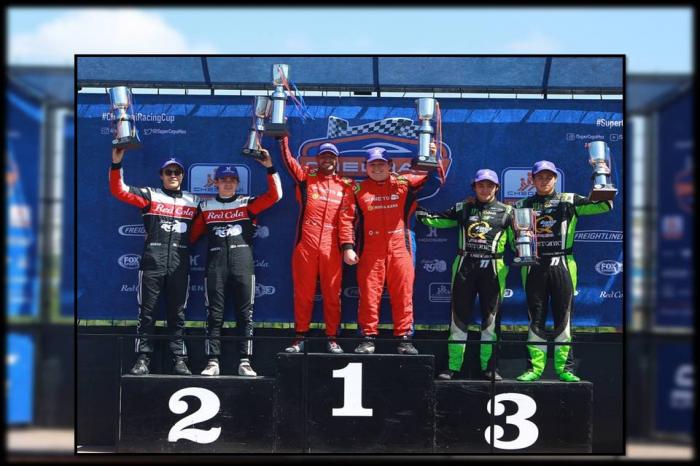 G. NIETO Y R. CAMARILLO ARRASAN EN GTM PRO1