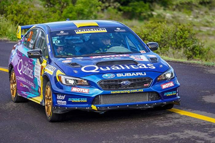   NAME Y ZAPATA VAN POR TRIUNFO 43 EN RALLY 