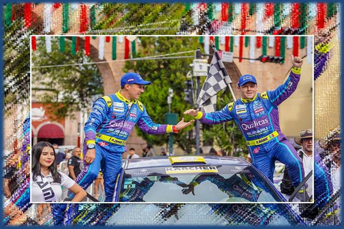 GANAN NAME Y ZAPATA EL 43 RALLY PATRIO