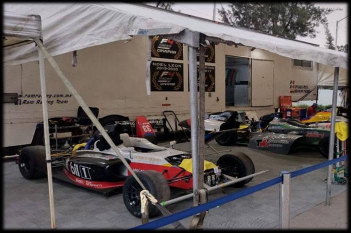 LA F4 LISTA PARA EL GP DE MÉXICO