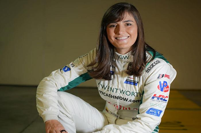 TATIANA CALDERON A LA PETIT LE MANS