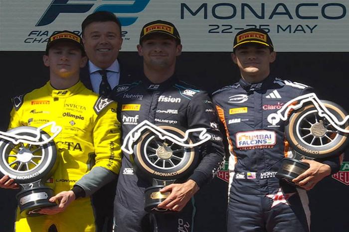 MONTOYA SUBE AL PODIO EN LA F2