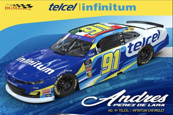 ANDRÉS DEBUTARÁ EN NASCAR XFINITY