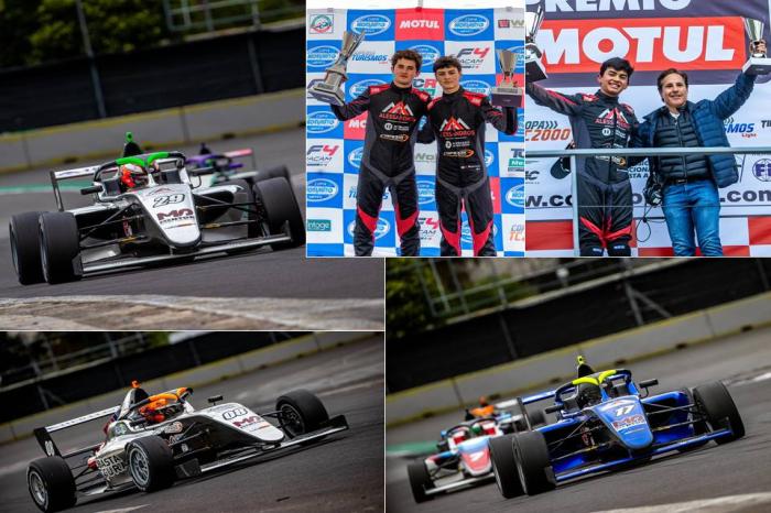 ALESSANDROS RACING DOMINA EN F4 NACAM